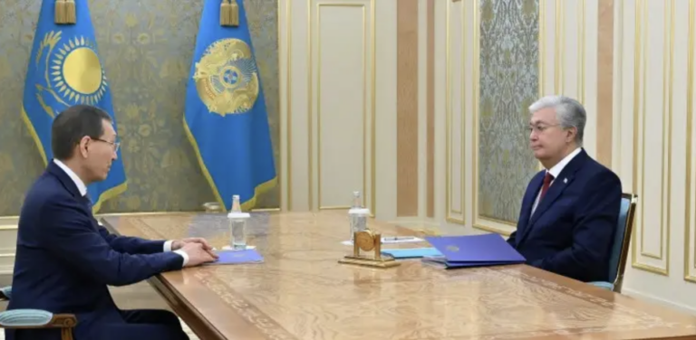 Президент Орталық сайлау комиссиясының төрағасы Нұрлан Әбдіровті қабылдады